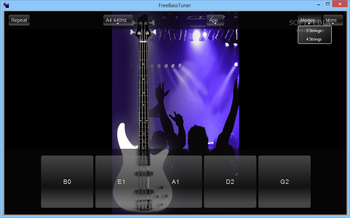 FreeBassTuner screenshot 3