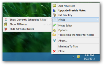 Freebie Notes screenshot