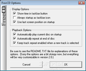 FreeCD screenshot 2