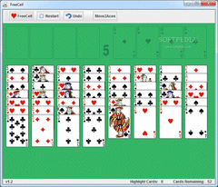 Freecell screenshot