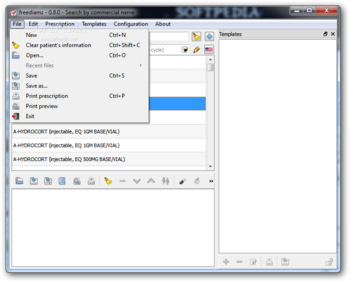 FreeDiams Portable screenshot 2