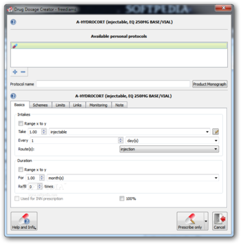 FreeDiams Portable screenshot 4