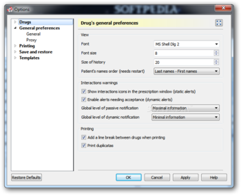 FreeDiams Portable screenshot 8