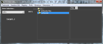 freedom GUi screenshot