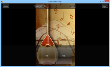 FreeDombraTuner screenshot