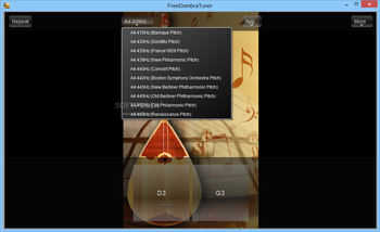 FreeDombraTuner screenshot 2