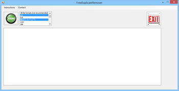 FreeDuplicateRemover screenshot