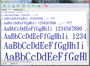 Free&Easy Font Viewer screenshot 3