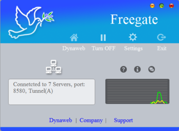 Freegate screenshot