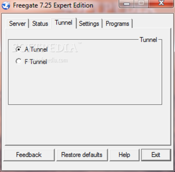 Freegate Expert Edition screenshot 3