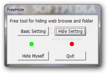 FreeHide screenshot