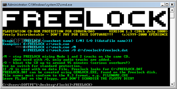 Freelock screenshot