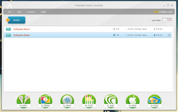 Freemake Audio Converter screenshot