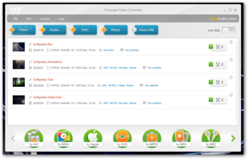 Freemake Video Converter screenshot