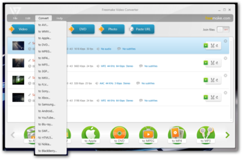 Freemake Video Converter screenshot 3