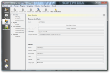 FreeMedForms Portable screenshot