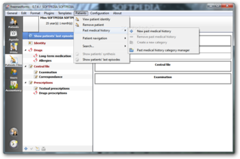 FreeMedForms Portable screenshot 4