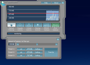 FreeMem Professional screenshot