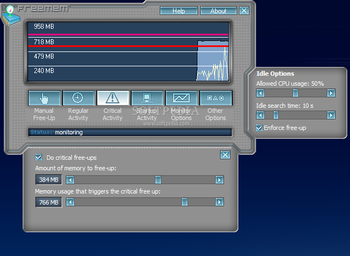 FreeMem Professional screenshot 2