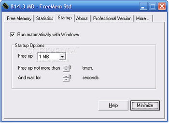 FreeMem Standard screenshot 3