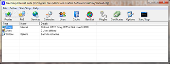 FreeProxy screenshot