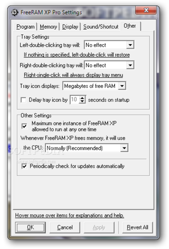 FreeRAM XP Pro screenshot 7