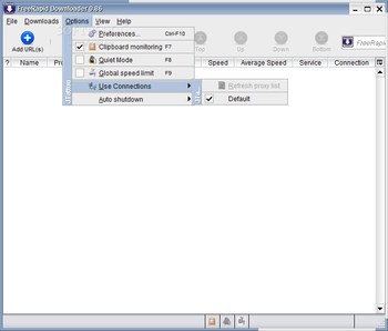 FreeRapid Downloader screenshot 4