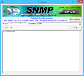 FreeSnmp screenshot