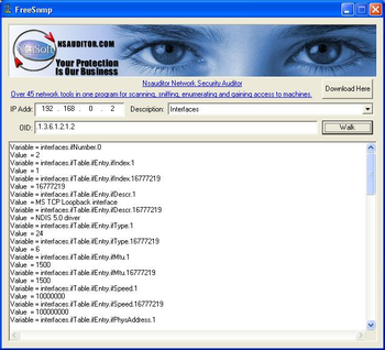 FreeSnmp screenshot 3