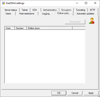 freeSSHD screenshot 4