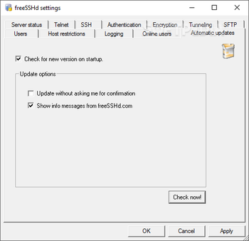 freeSSHD screenshot 5