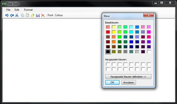 FreeText screenshot