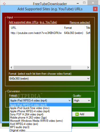 FreeTubeDownloader screenshot 4