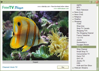 FreeTV Player screenshot