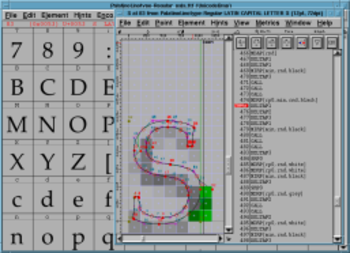 Freetype  screenshot