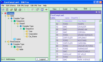Freeware XMLFox XML/XSD Editor screenshot