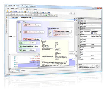 Freeware XSD Editor screenshot