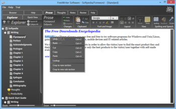 FreeWriter screenshot 3