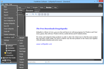 FreeWriter screenshot 5