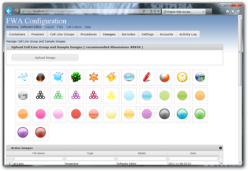 Freezer Web Access screenshot 10