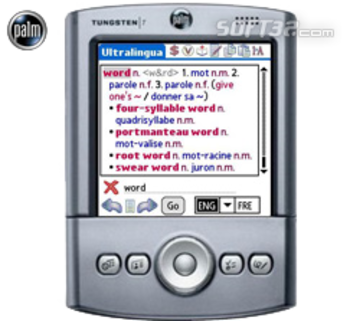 French-English Dictionary by Ultralingua for Palm screenshot 3