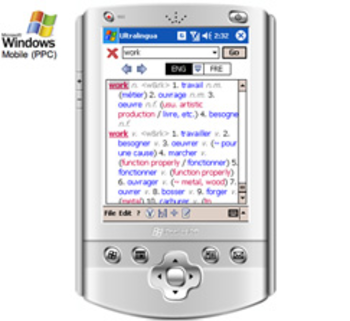 French-English Dictionary by Ultralingua for Windows Mobile screenshot 2