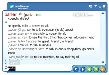 French-English + English-French Collins Dictionary by LANGMaster.com screenshot 3