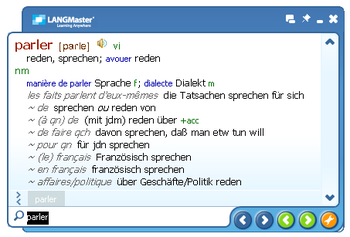 French-German Collins Dictionary  screenshot