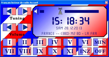 French Radio Player Home screenshot
