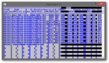 FreqTracker (formerly jBatch FreqTracker) screenshot