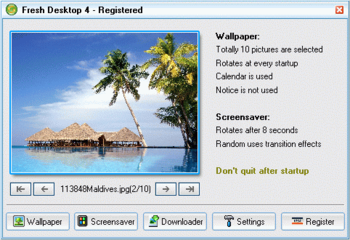 Fresh Desktop screenshot 2