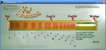 Fret Dimensions screenshot 2