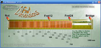 Fret Dimensions screenshot 3