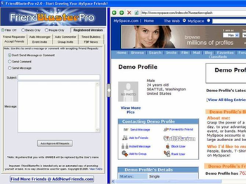 Friend Blaster Pro screenshot